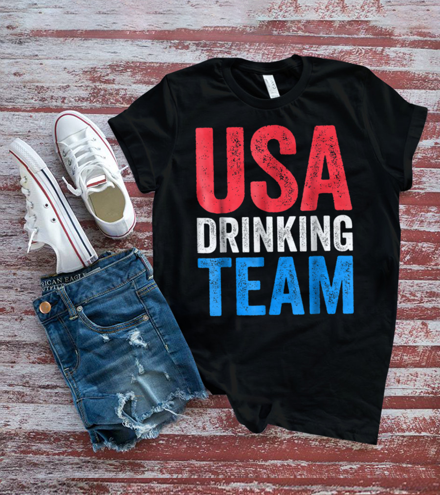 USA Drinking Team Fourth Of July T-Shirt