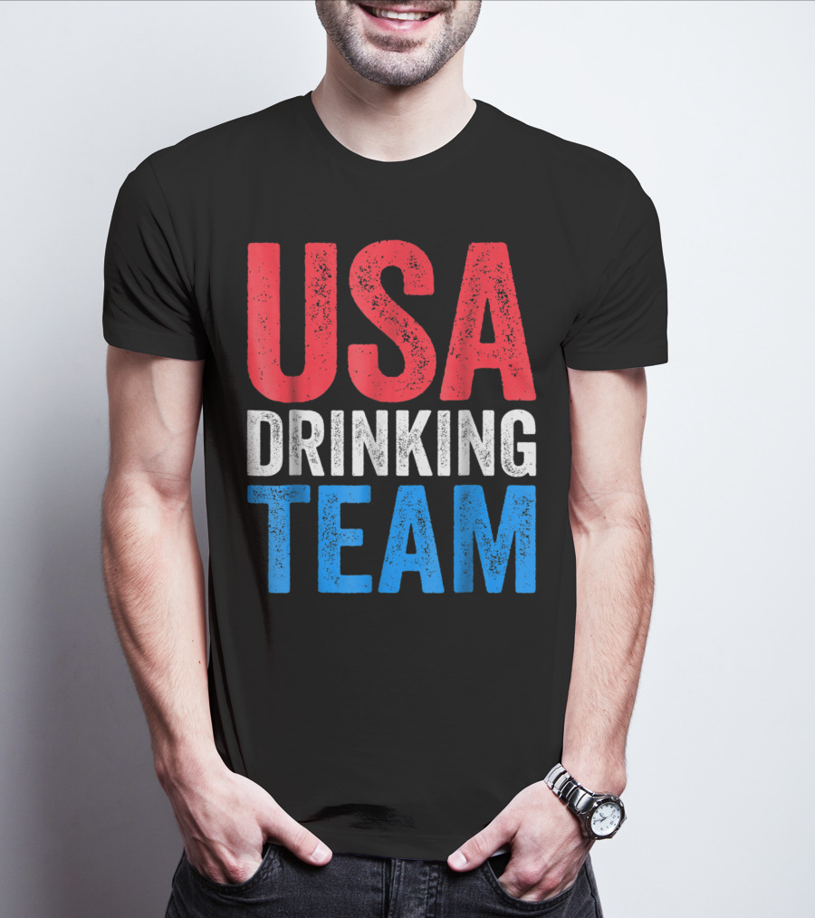 USA Drinking Team Fourth Of July T-Shirt