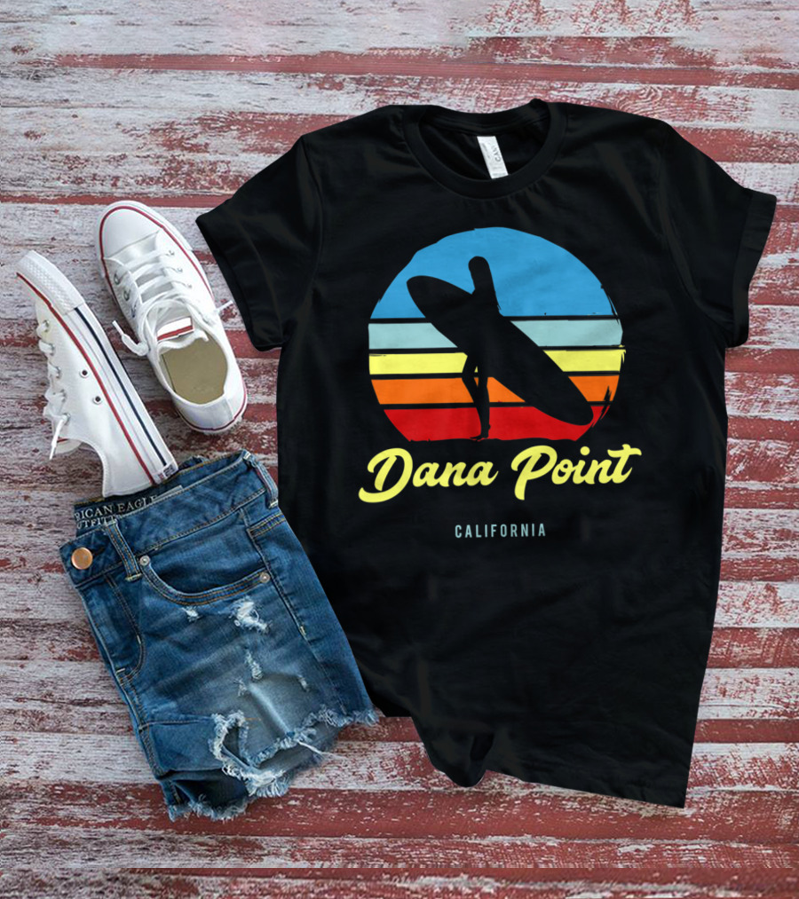 Dana Point California Vintage Surf T-Shirt