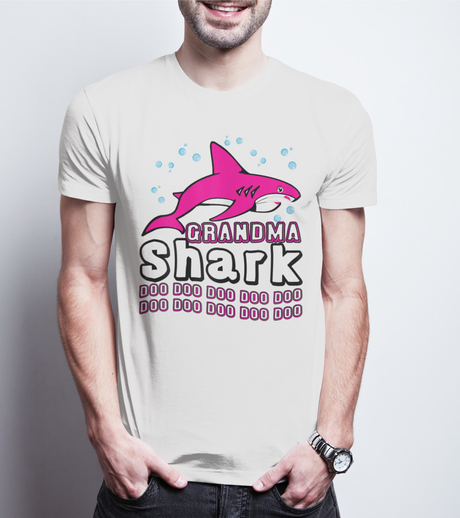 GRANDMA SHARK DOO DOO DOO DOO DOO DOO DOO DOO DOO DOO DOO DOO T-Shirt