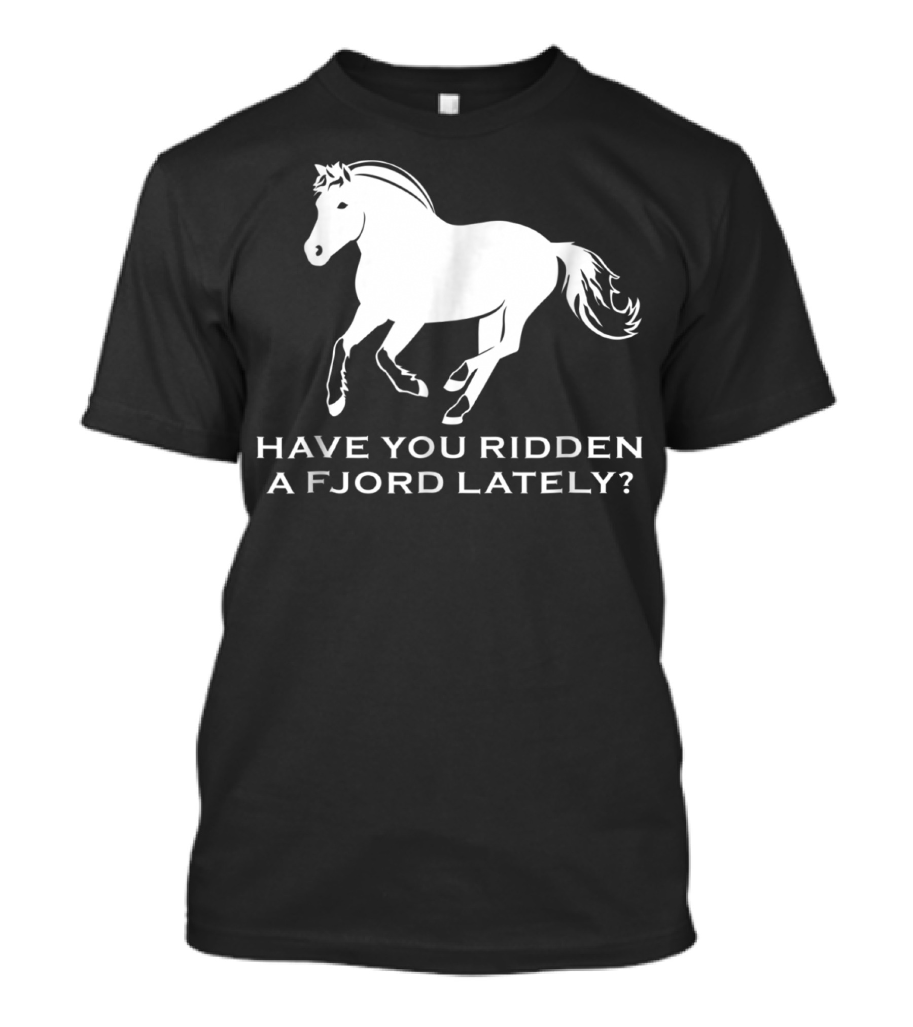 Have You Ridden A Fjord Lately Norwegian Fjord Horse T-Shirt