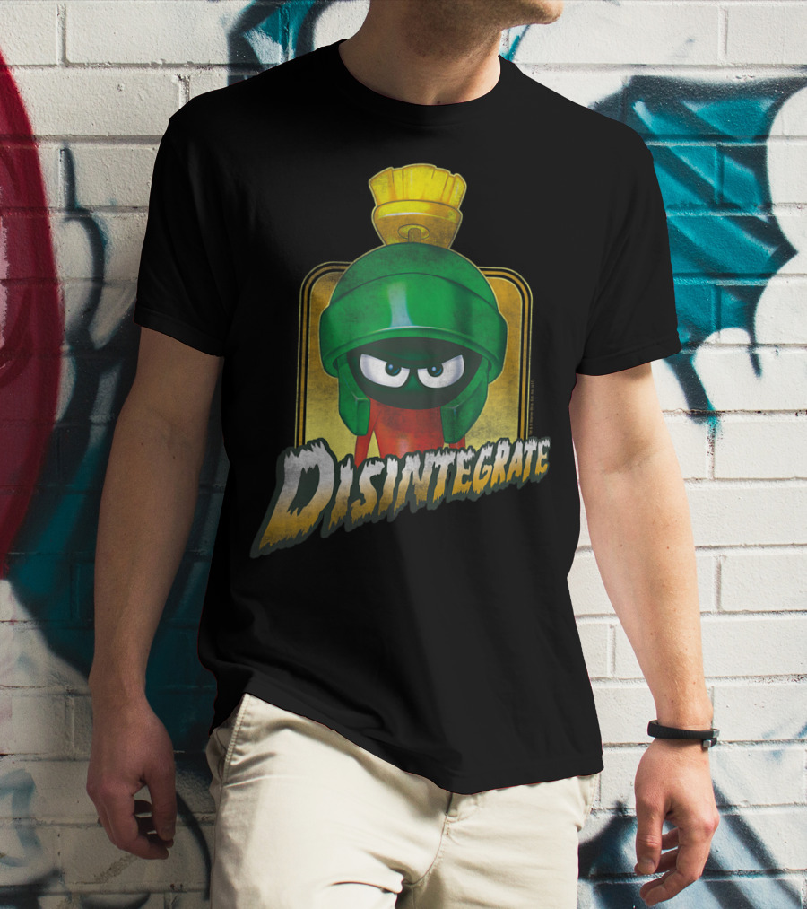Marvin The Martian Disintegrate Looney Tunes T-Shirt