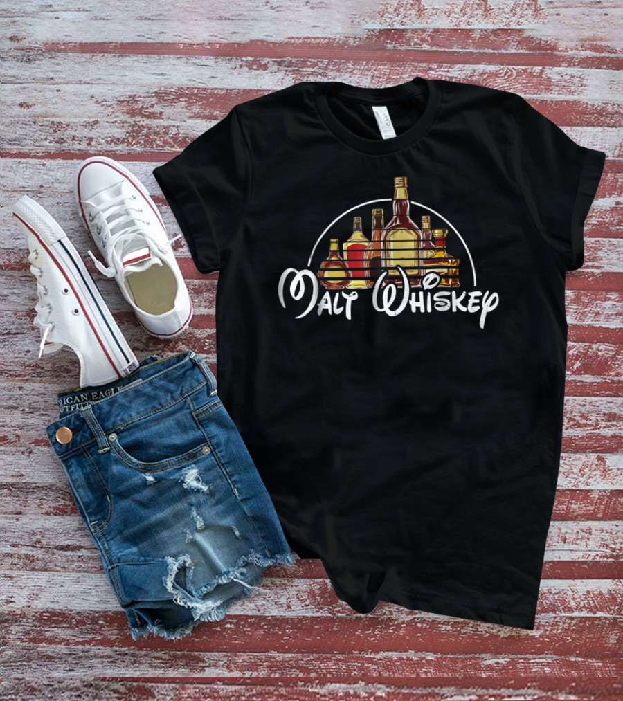 Malt Whiskey Bottles Collection T-Shirt