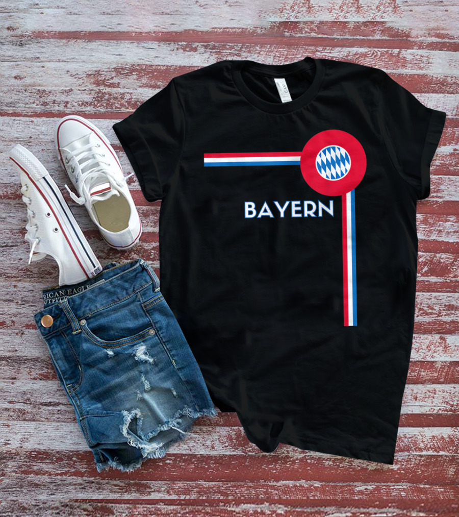 Bayern Munich Soccer FC Styled Spin Sports T-Shirt