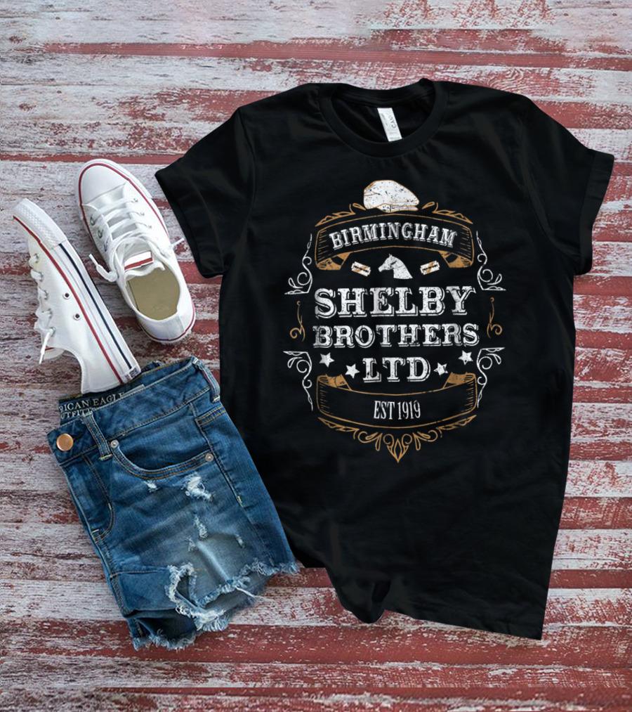Birmingham Shelby Brothers LTD Est 1919 Peaky Blinders T-Shirt