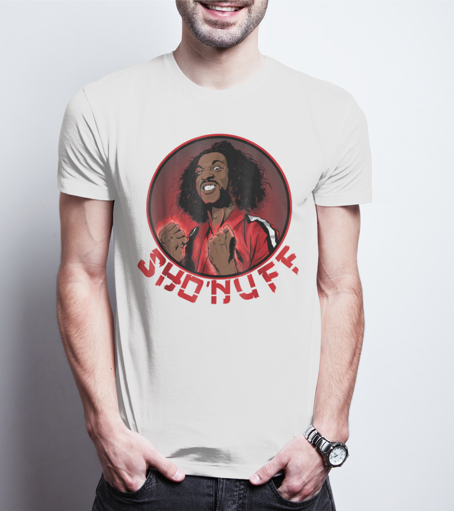 Sho'nuff Shogun Of Harlem Red Fists T-Shirt