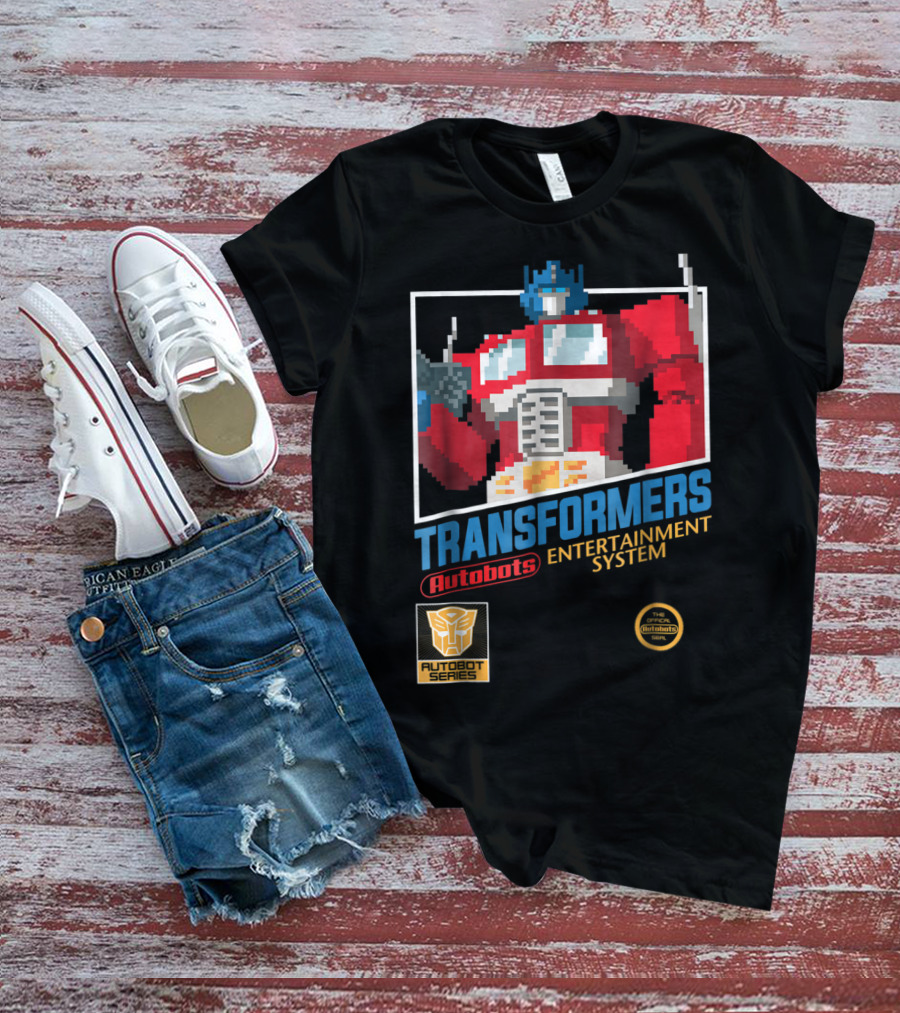 Transformers Autobot Series Optimus Prime Entertainment System T-Shirt