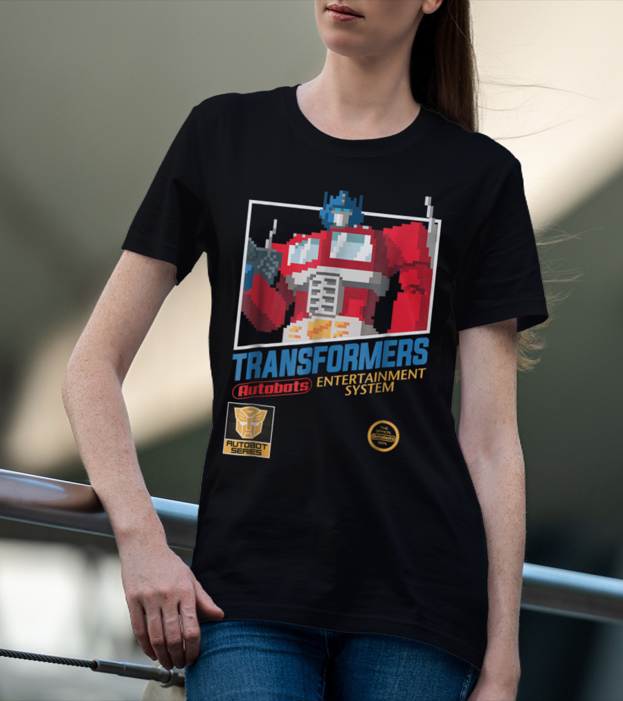 Transformers Autobot Series Optimus Prime Entertainment System T-Shirt
