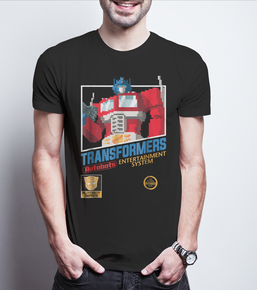 Transformers Autobot Series Optimus Prime Entertainment System T-Shirt