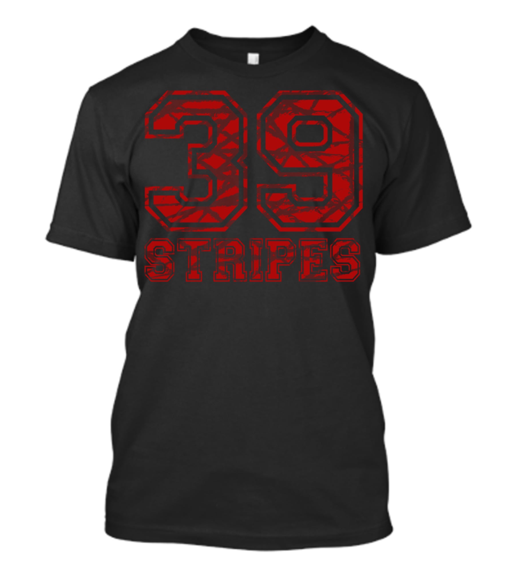 39 Stripes We Are Healed Isaiah 535 Cross T-Shirt