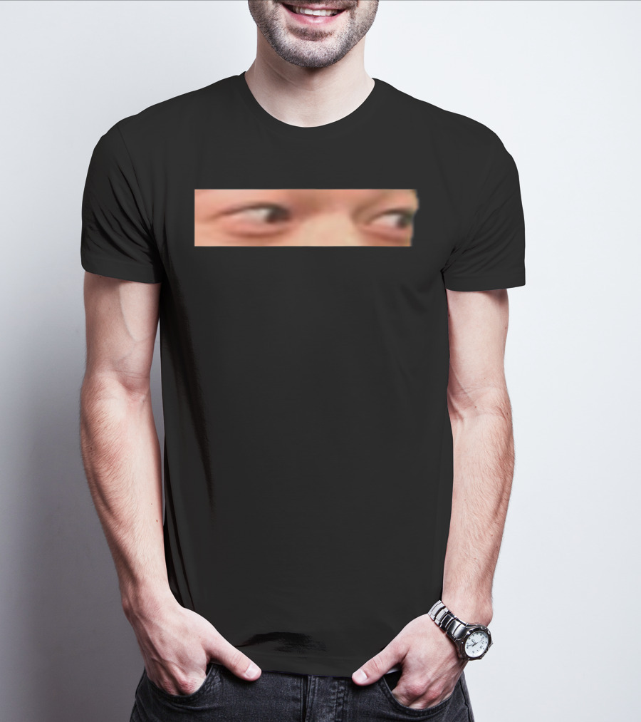 Champ Corner Emote Side Eye Reaction T-Shirt
