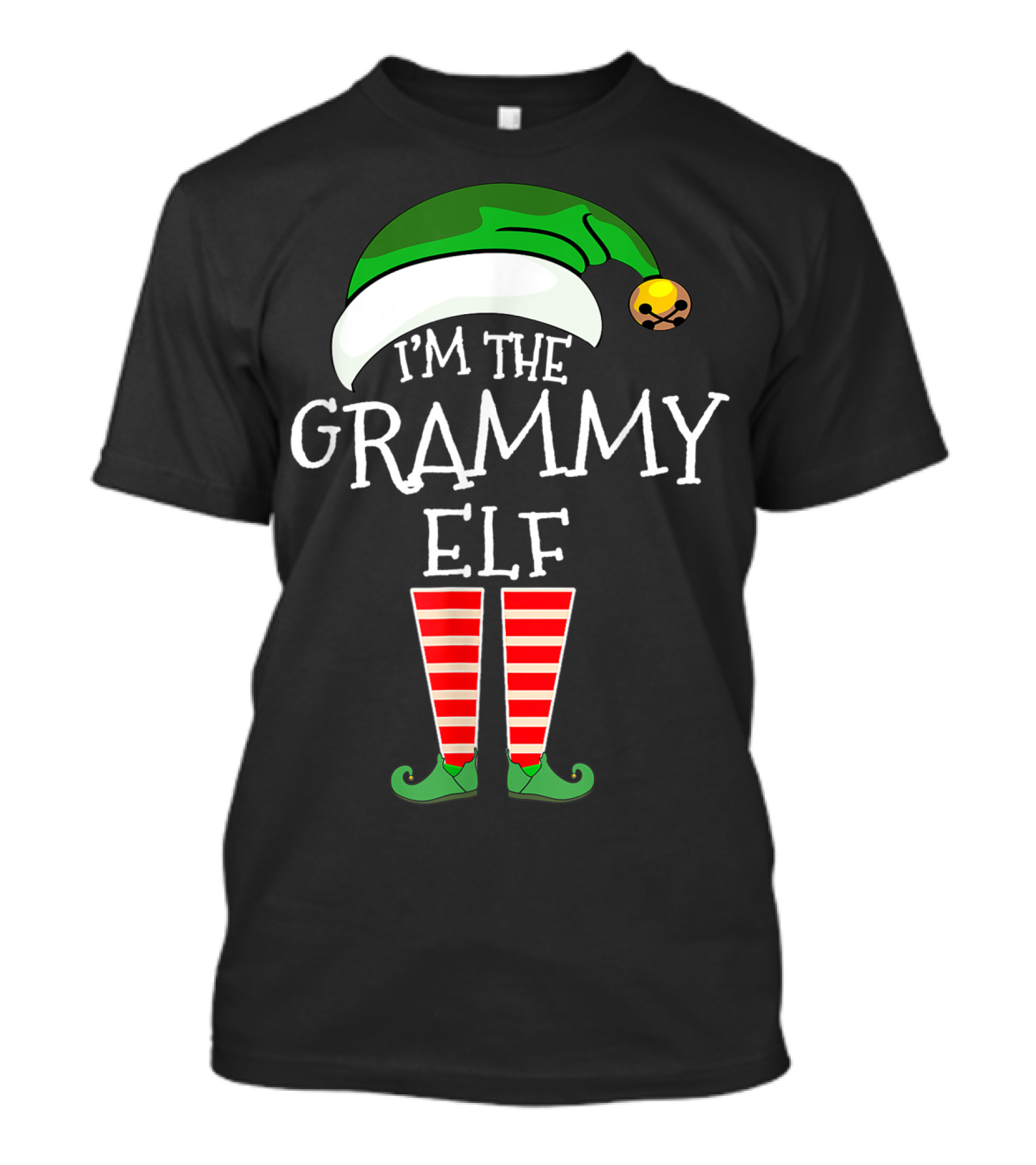 Christmas Family Matching Costume I'm The Grammy Elf T-Shirt