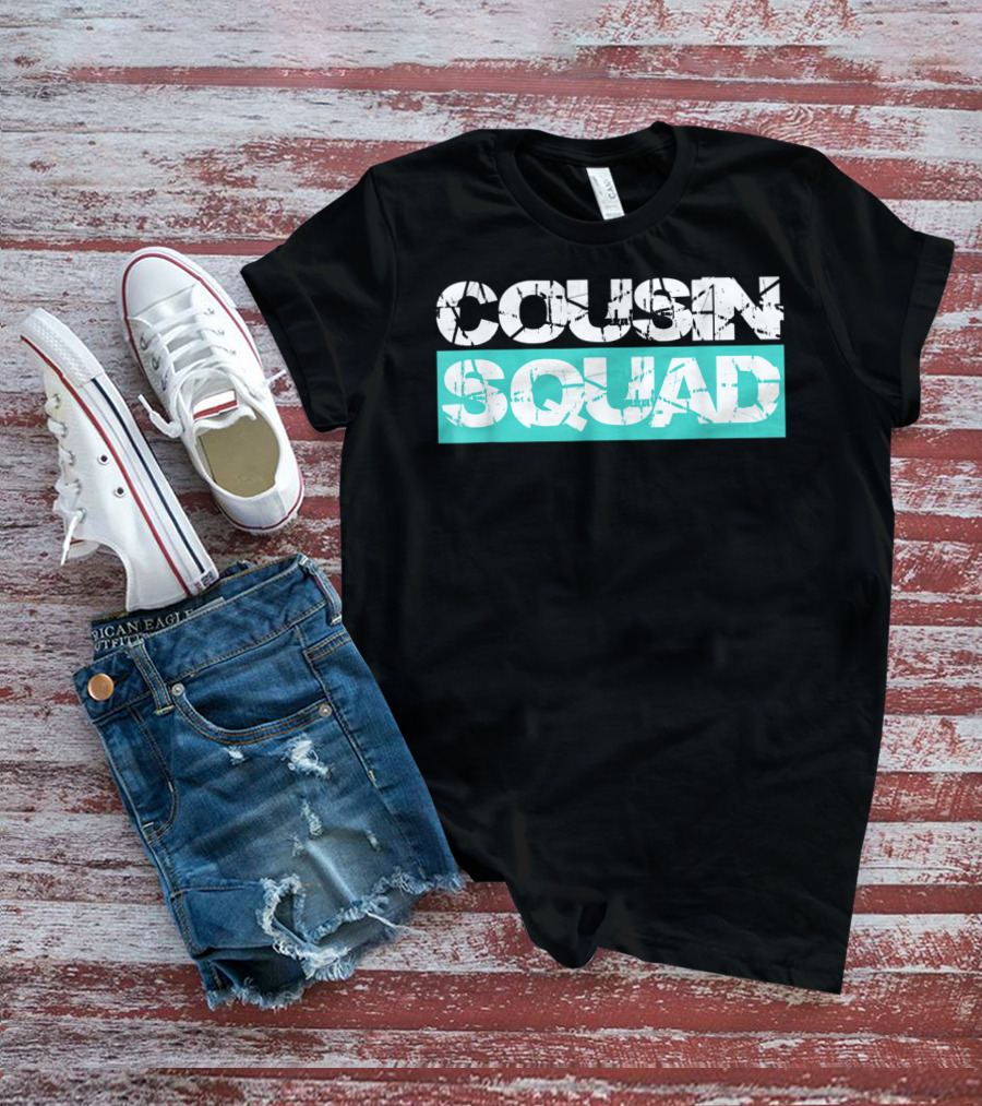 Cousin Squad Kids Women Men Girl Matching Family T-Shirt