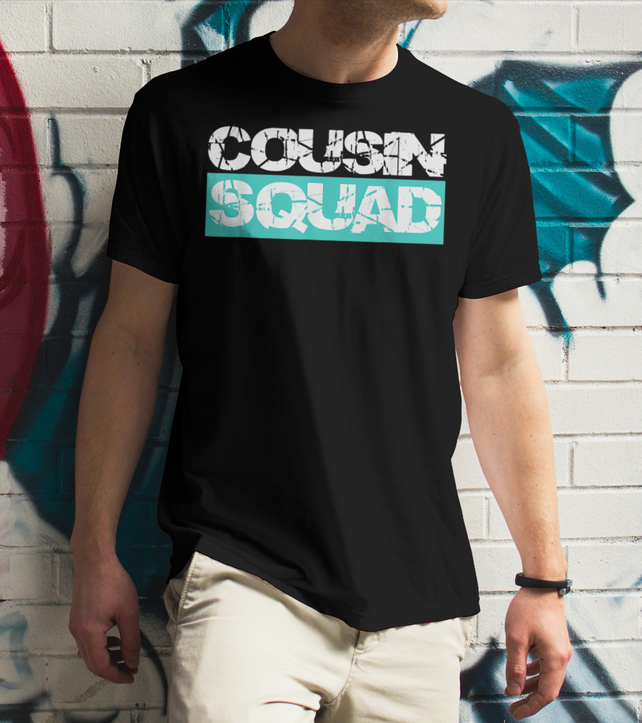 Cousin Squad Kids Women Men Girl Matching Family T-Shirt