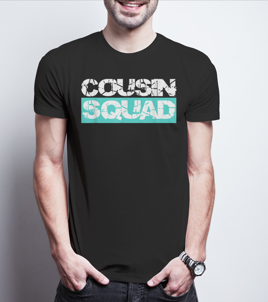 Cousin Squad Kids Women Men Girl Matching Family T-Shirt