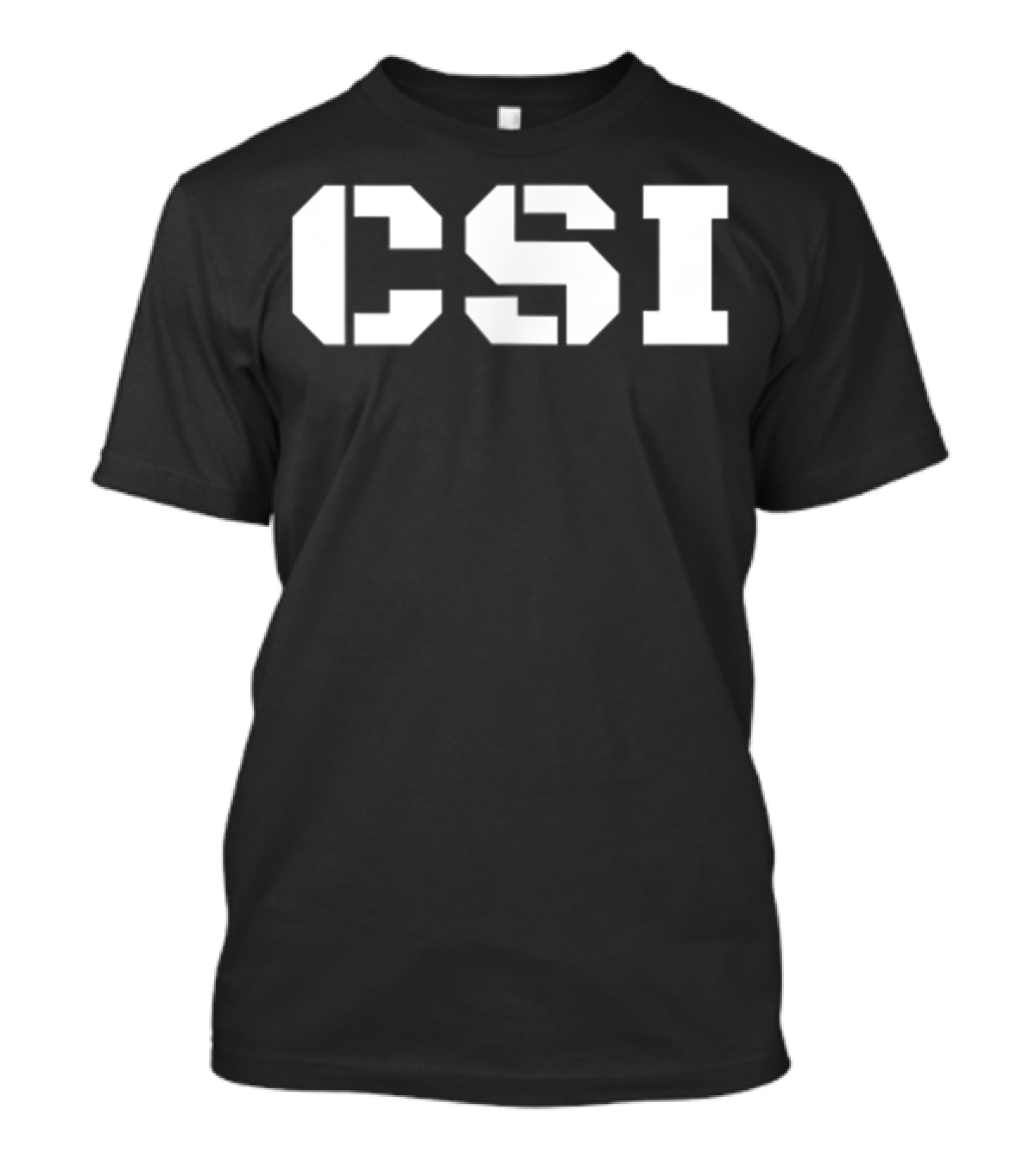 CSI Crime Scene Investigation Police T-Shirt