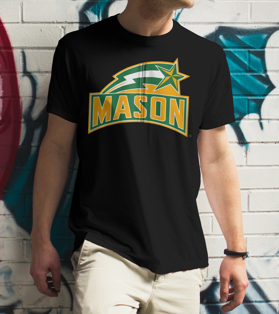 George Mason University Patriots NCAA Mason Star T-Shirt