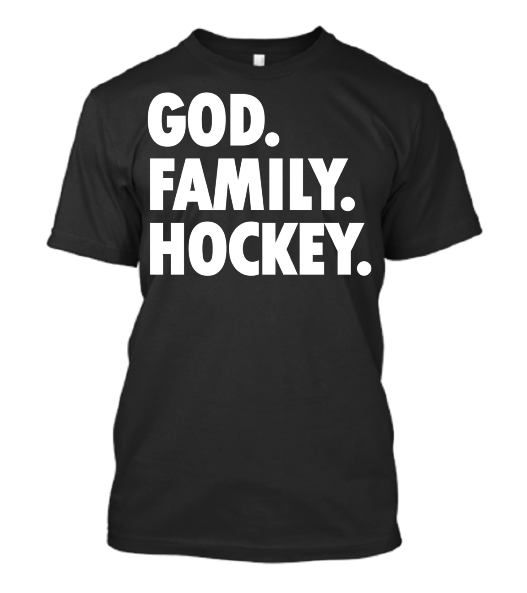 God Family Hockey T-Shirt