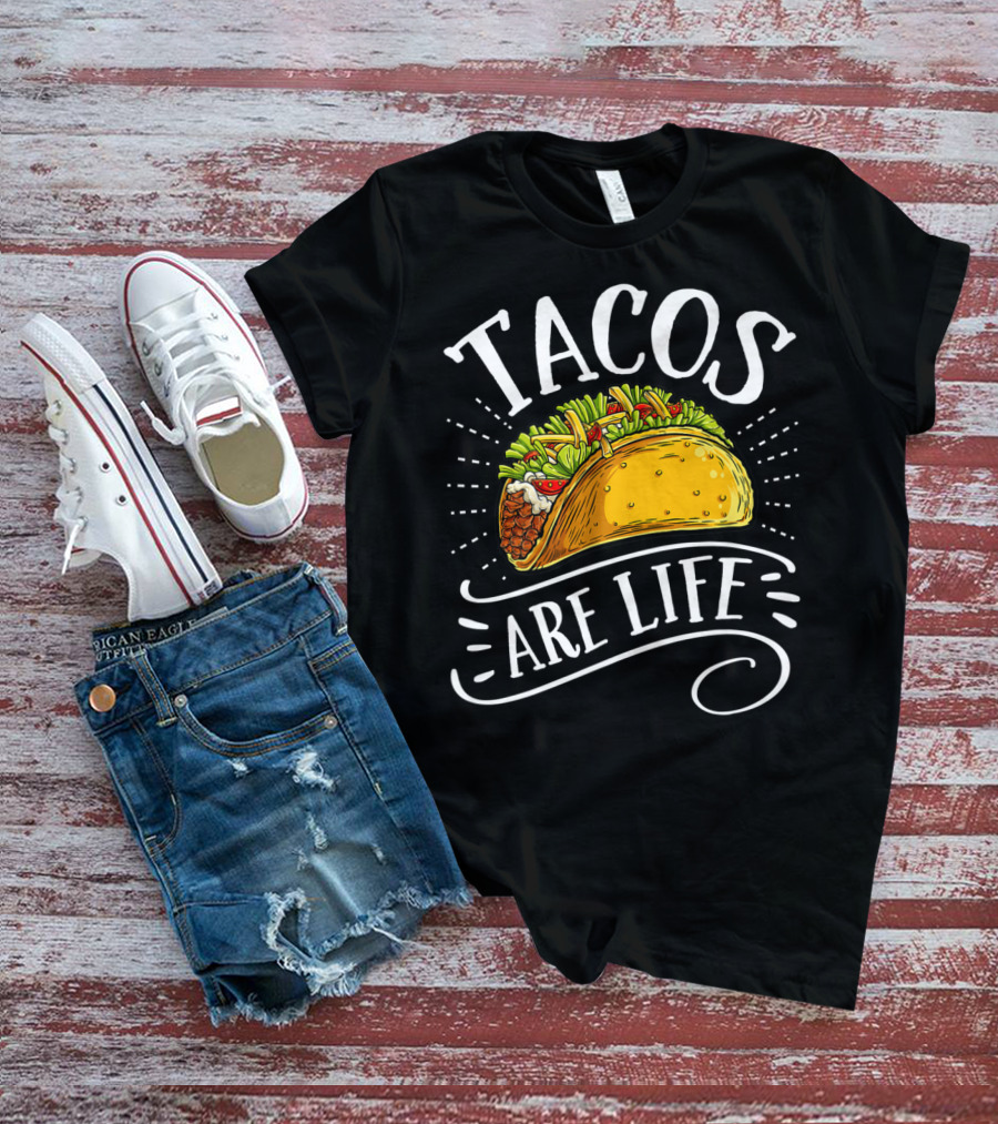 Tacos Are Life Cinco De Mayo Kids T-Shirt
