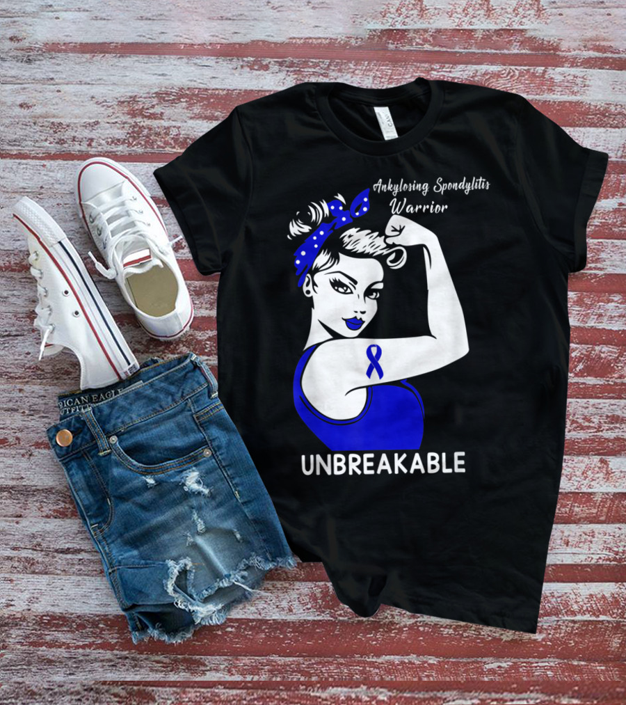 Ankylosing Spondylitis Warrior Unbreakable T-Shirt