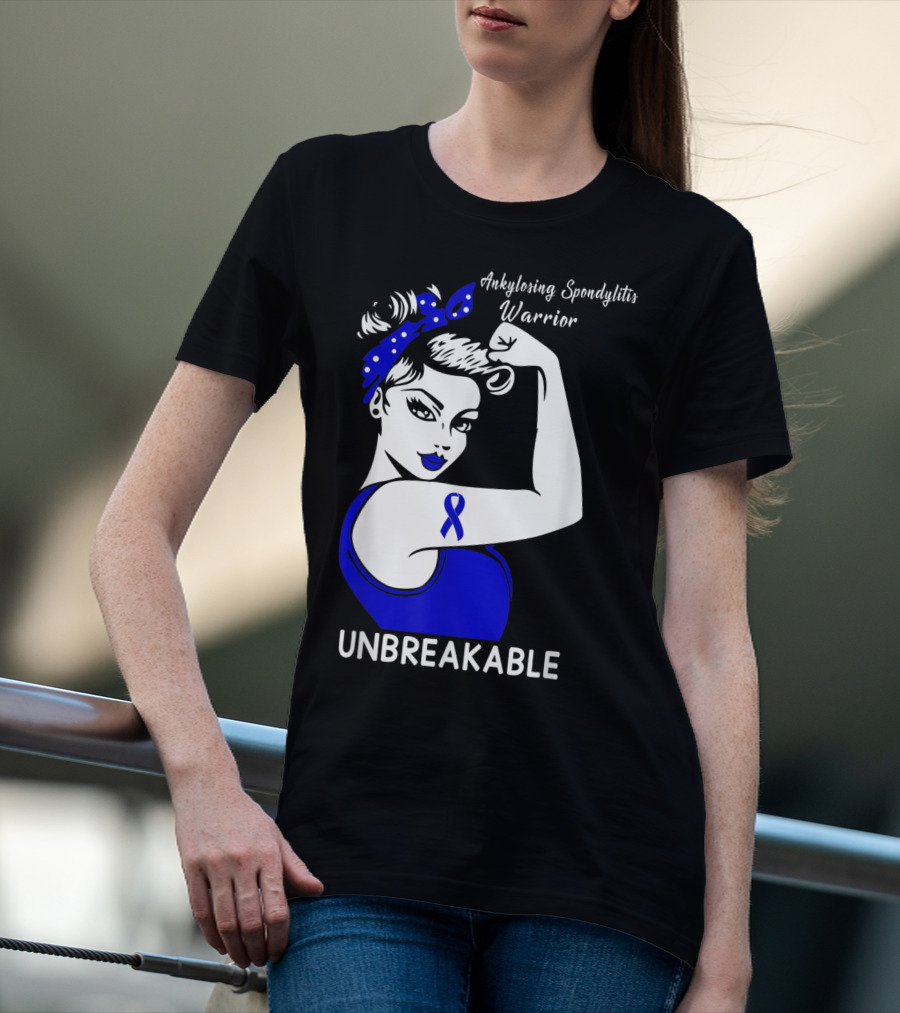 Ankylosing Spondylitis Warrior Unbreakable T-Shirt