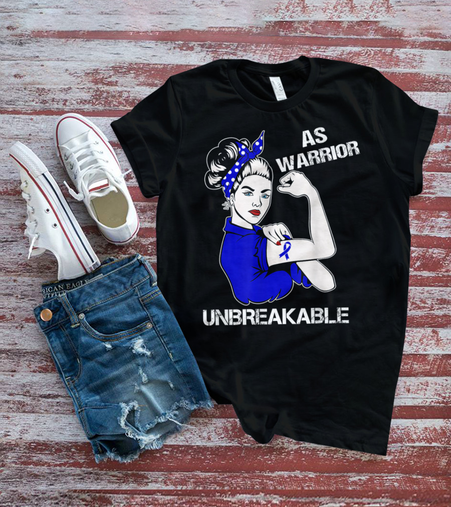 AS Warrior Unbreakable Rosie The Riveter T-Shirt