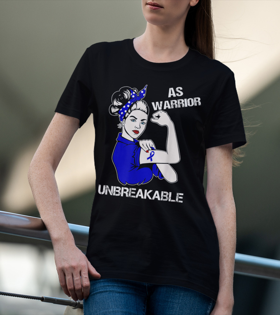 AS Warrior Unbreakable Rosie The Riveter T-Shirt