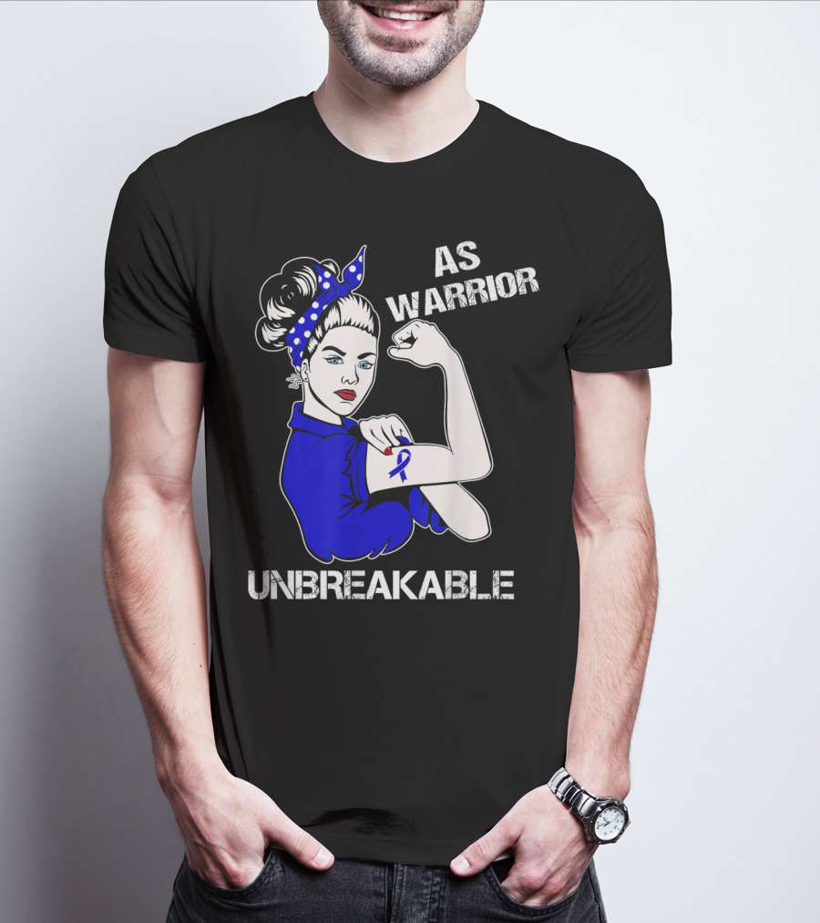 AS Warrior Unbreakable Rosie The Riveter T-Shirt