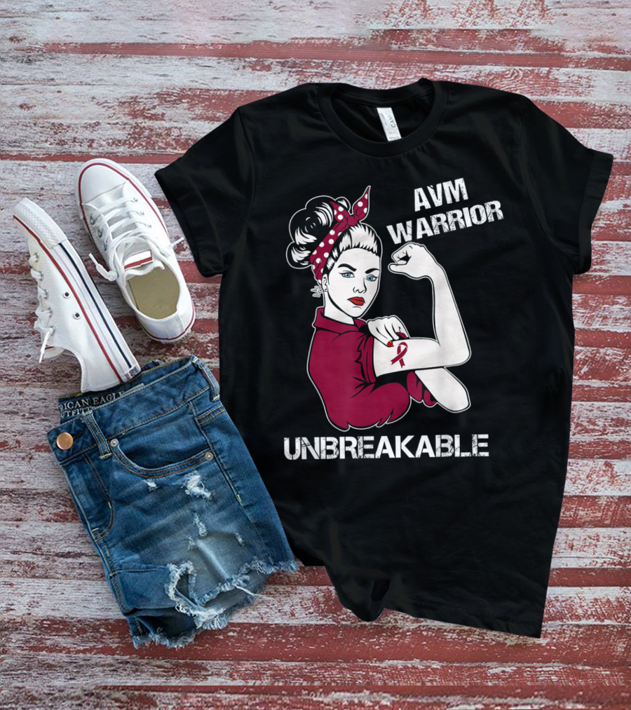 AVM Warrior Unbreakable Rosie Riveter T-Shirt