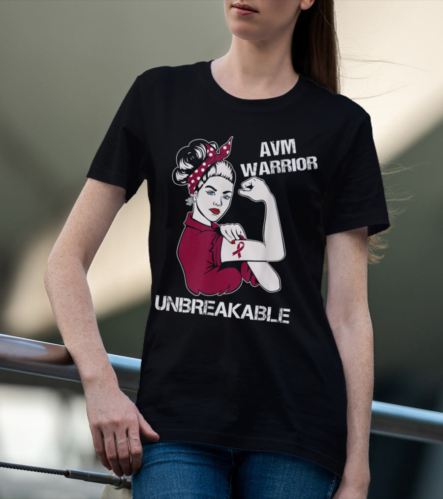 AVM Warrior Unbreakable Rosie Riveter T-Shirt