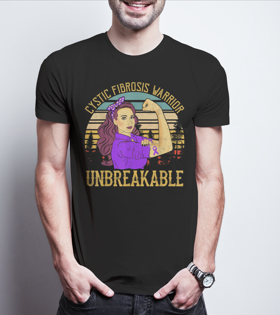 Cystic Fibrosis Warrior Unbreakable T-Shirt