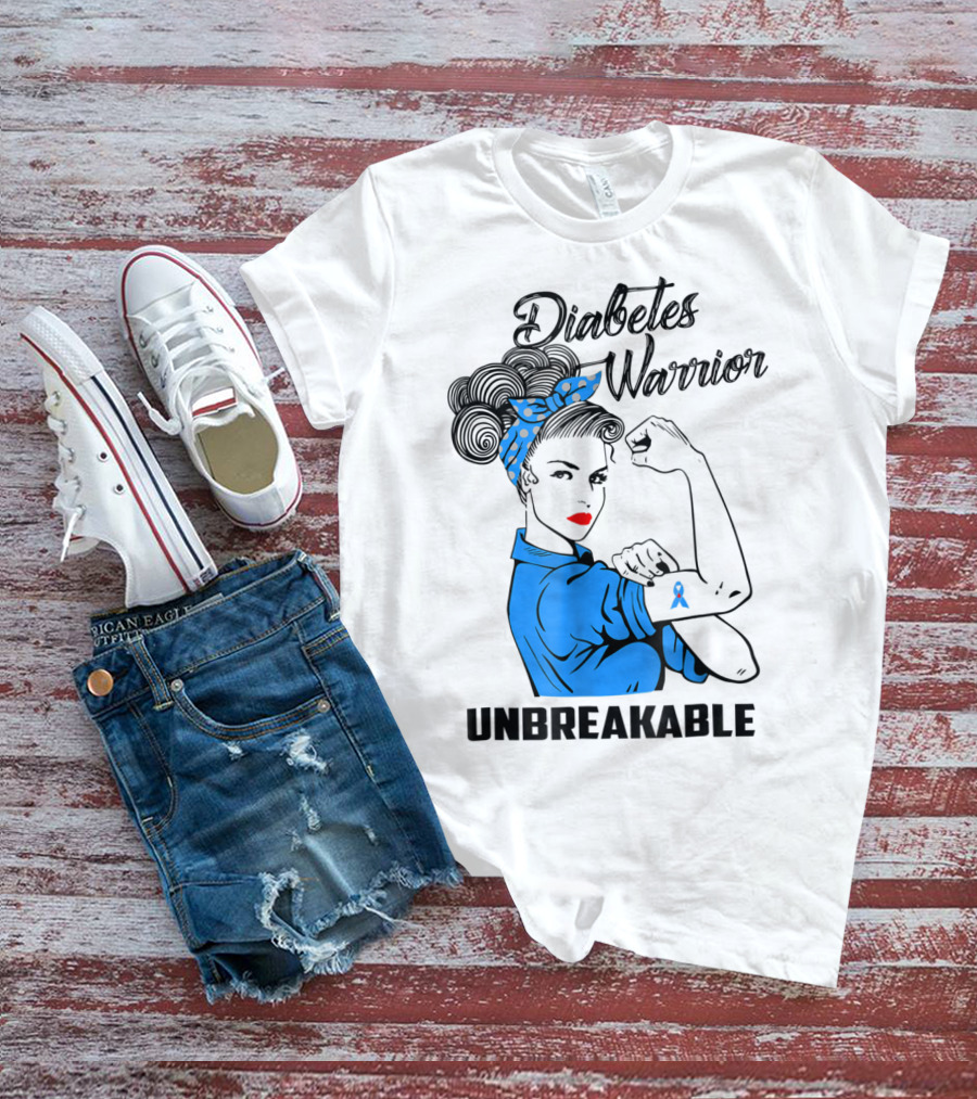 Diabetes Warrior Unbreakable T-Shirt