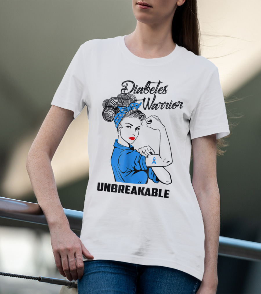 Diabetes Warrior Unbreakable T-Shirt