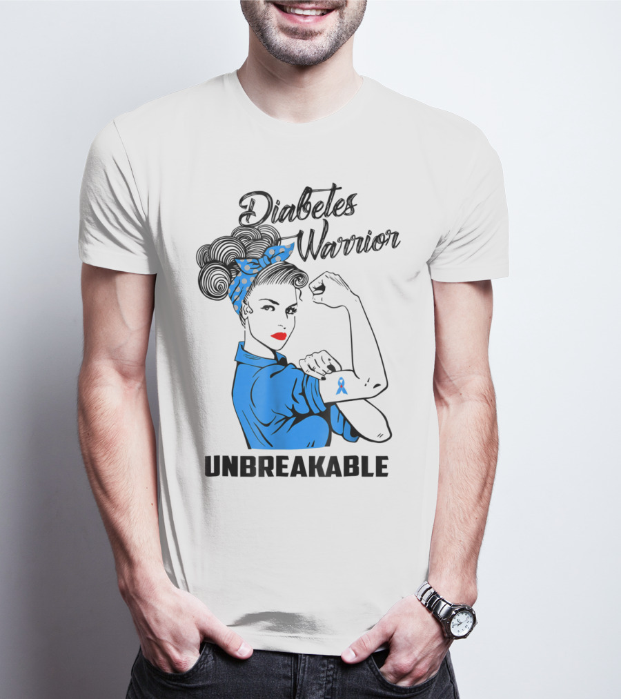 Diabetes Warrior Unbreakable T-Shirt