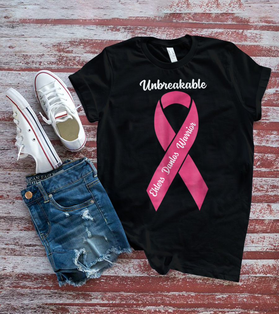 Unbreakable Ehlers Danlos Warrior Pink T-Shirt