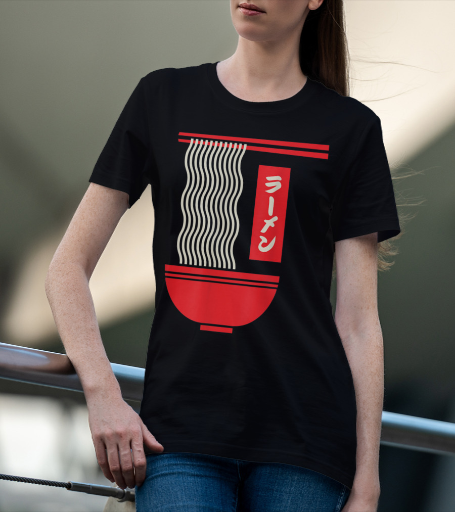 Retro Vintage Japanese Ramen Noodles T-Shirt