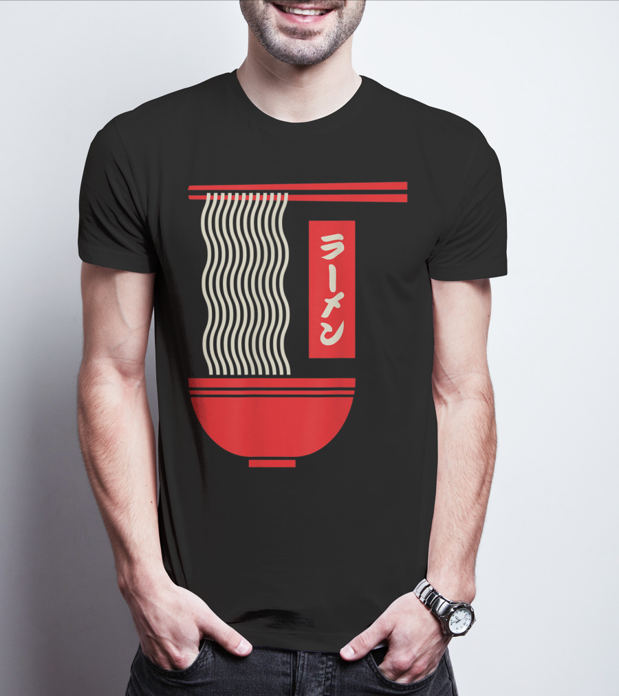 Retro Vintage Japanese Ramen Noodles T-Shirt