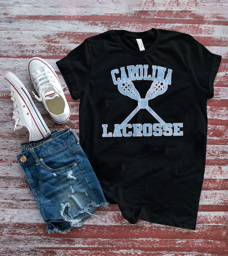 Carolina Lacrosse Crossed Sticks T-Shirt