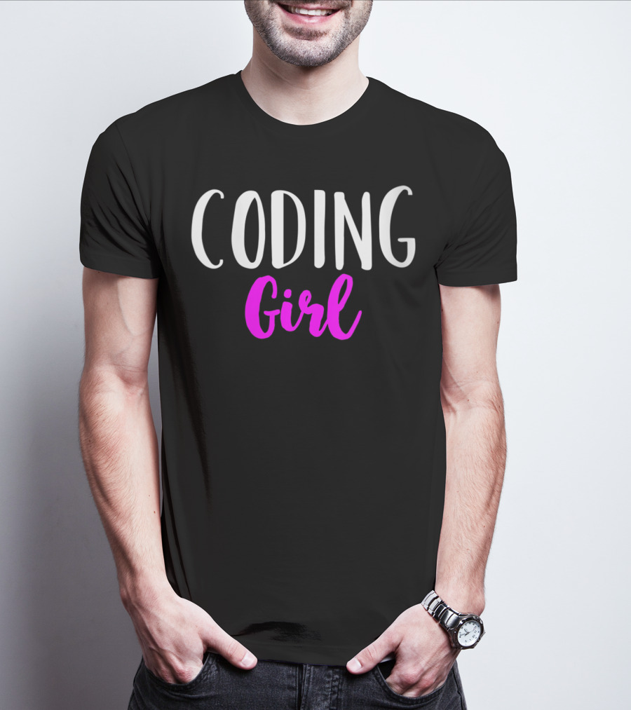 Coding Girl Women Funny Coder T-Shirt