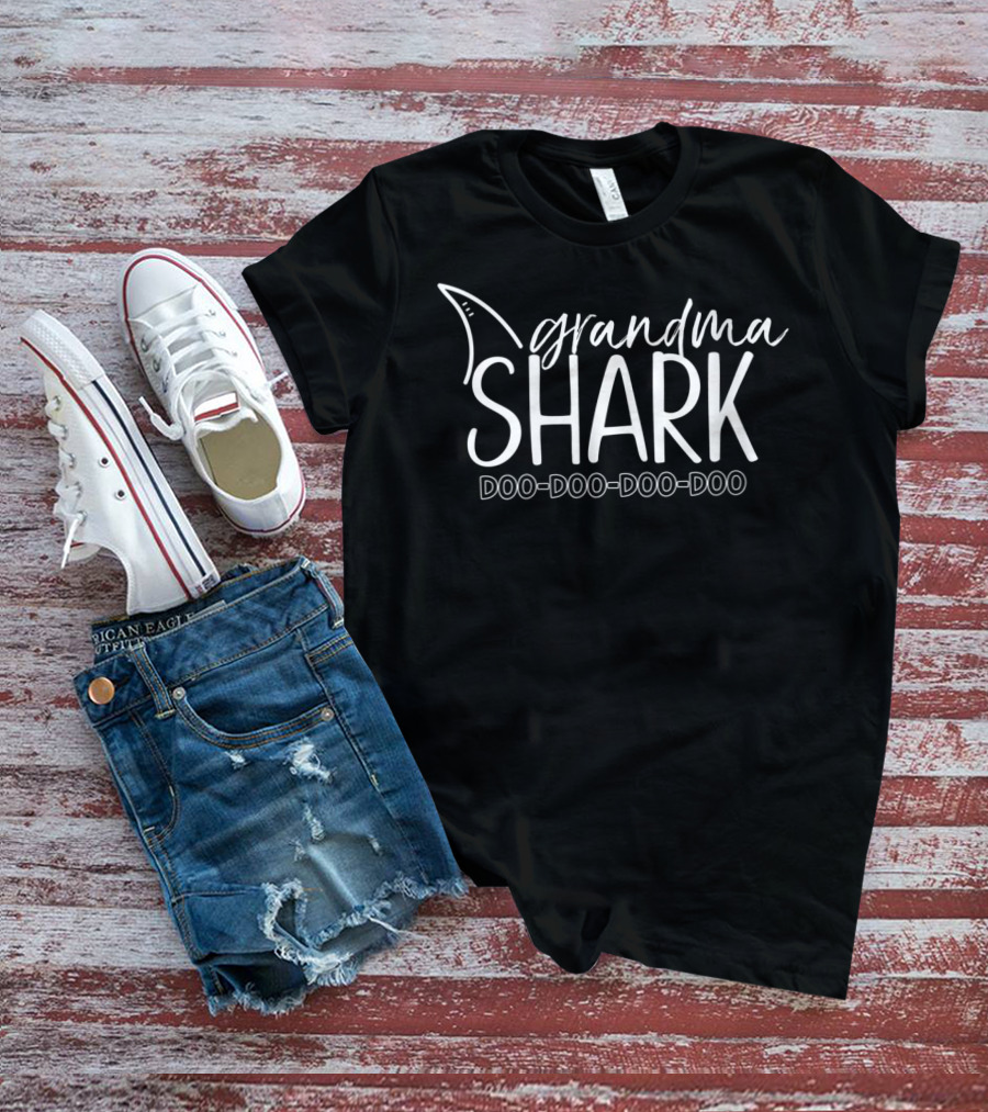 Grandma Shark Doo-Doo-Doo-Doo T-Shirt