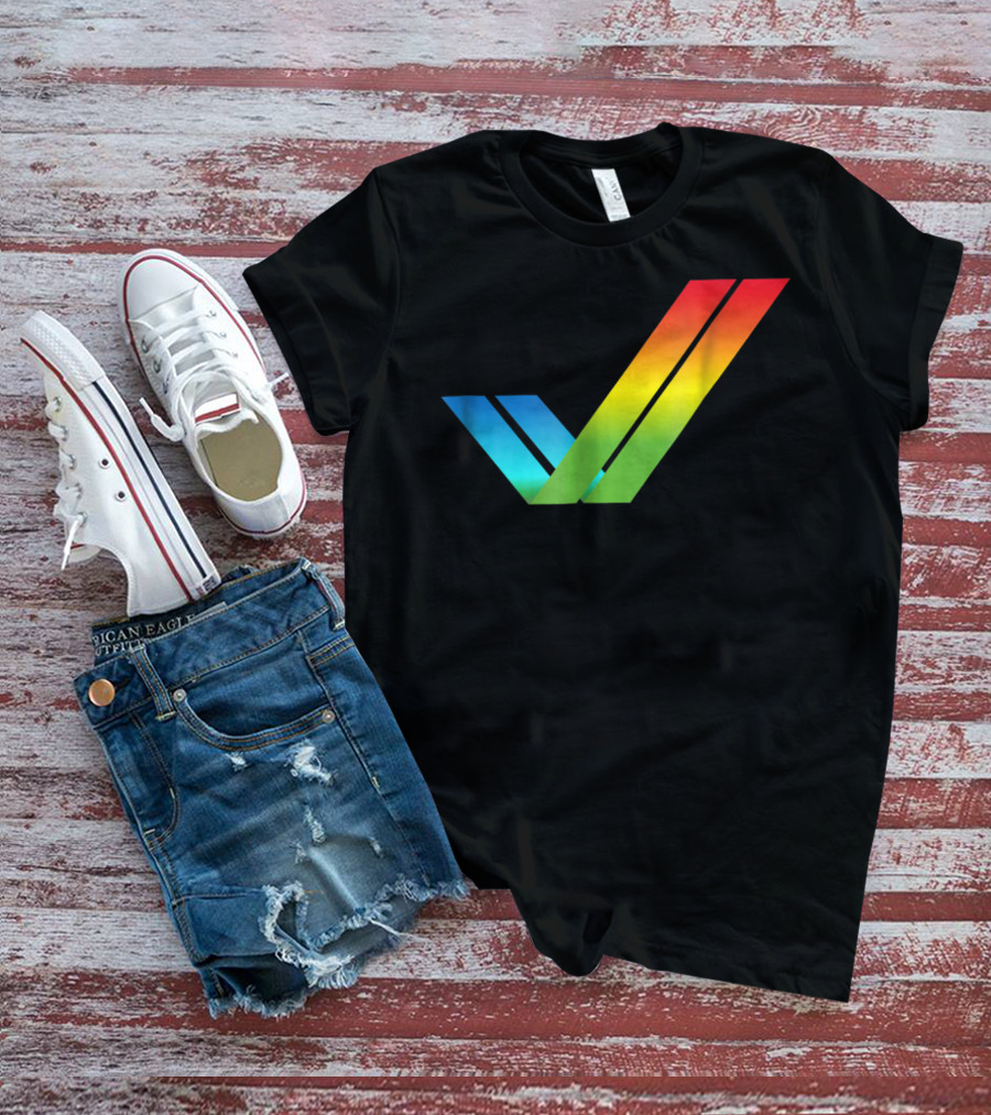 Amiga Rainbow Tick Computer T-Shirt