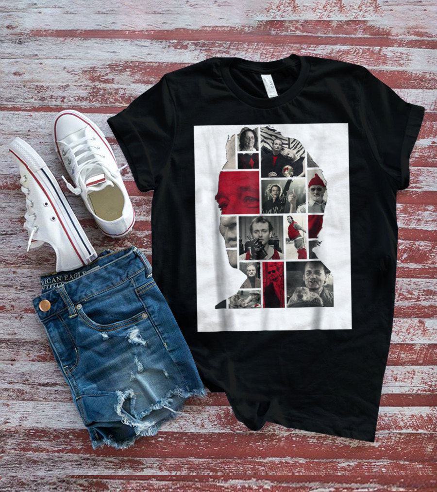 Classic Bill Murray Film Collage T-Shirt