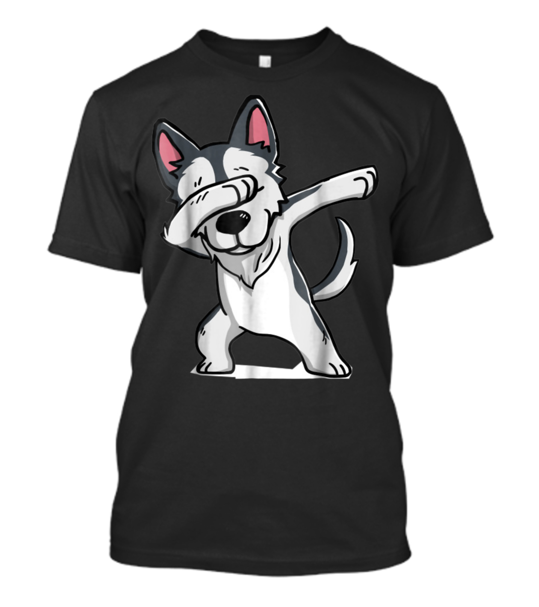 Cute Funny Dabbing Wolf Dab T-Shirt