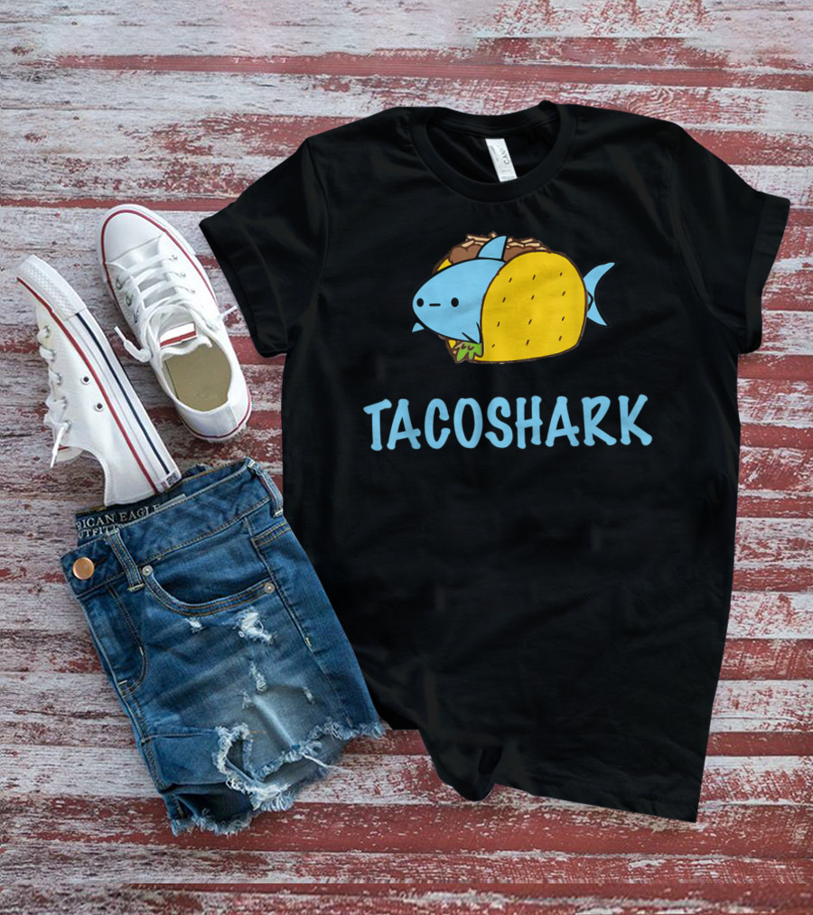 Taco Shark Doo Funny Novelty T-Shirt