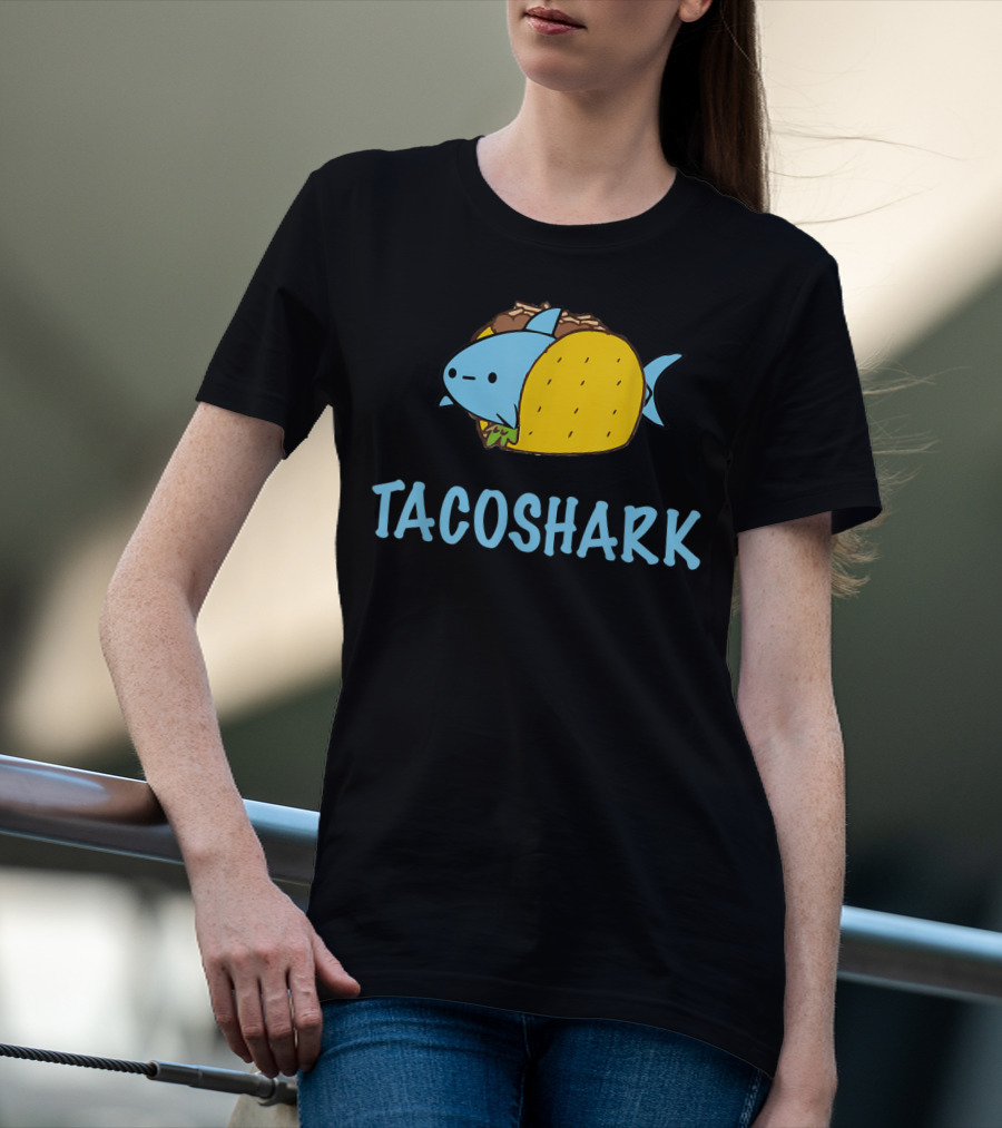 Taco Shark Doo Funny Novelty T-Shirt