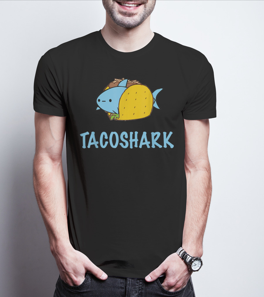 Taco Shark Doo Funny Novelty T-Shirt