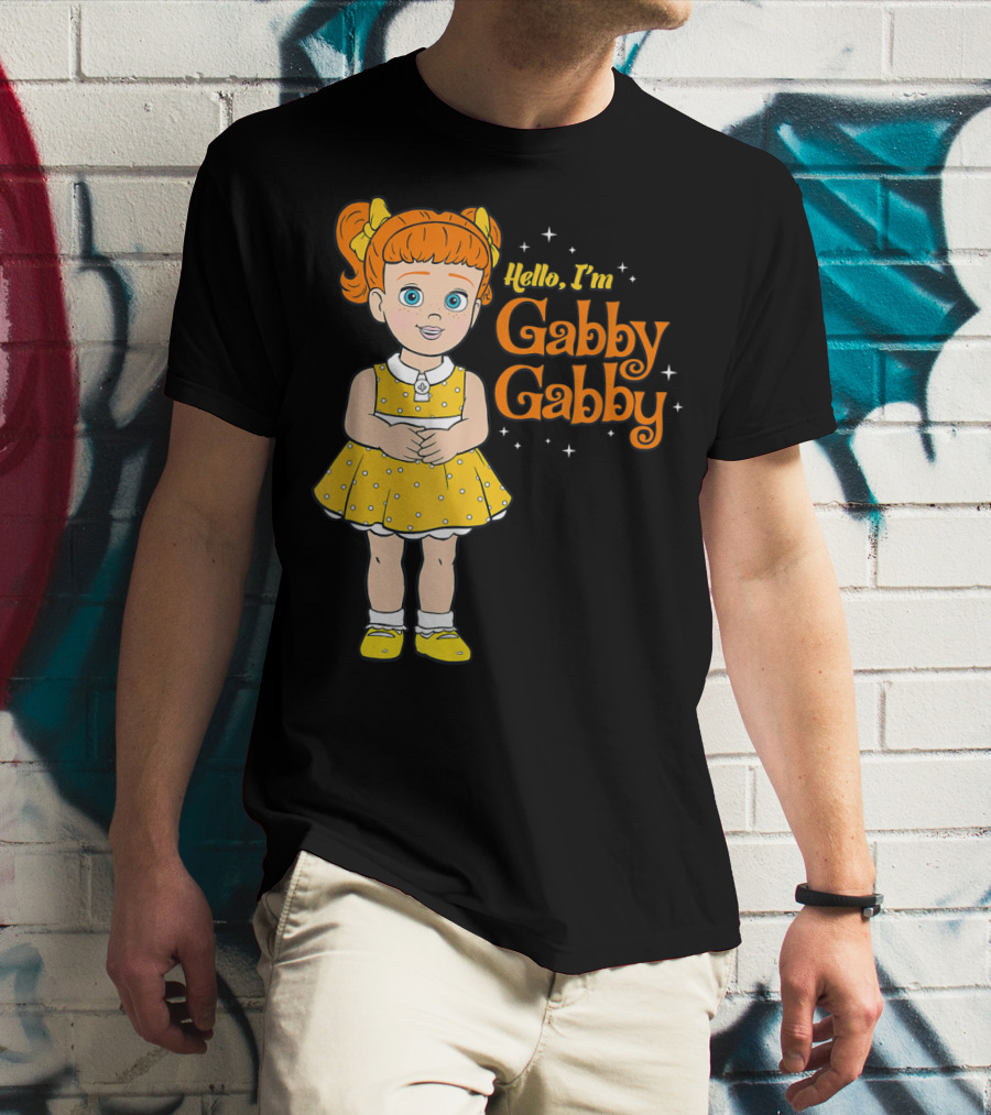 Disney Pixar Toy Story 4 Gabby Gabby Hello I'm Gabby Gabby T-Shirt