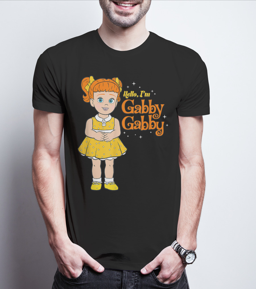 Disney Pixar Toy Story 4 Gabby Gabby Hello I'm Gabby Gabby T-Shirt