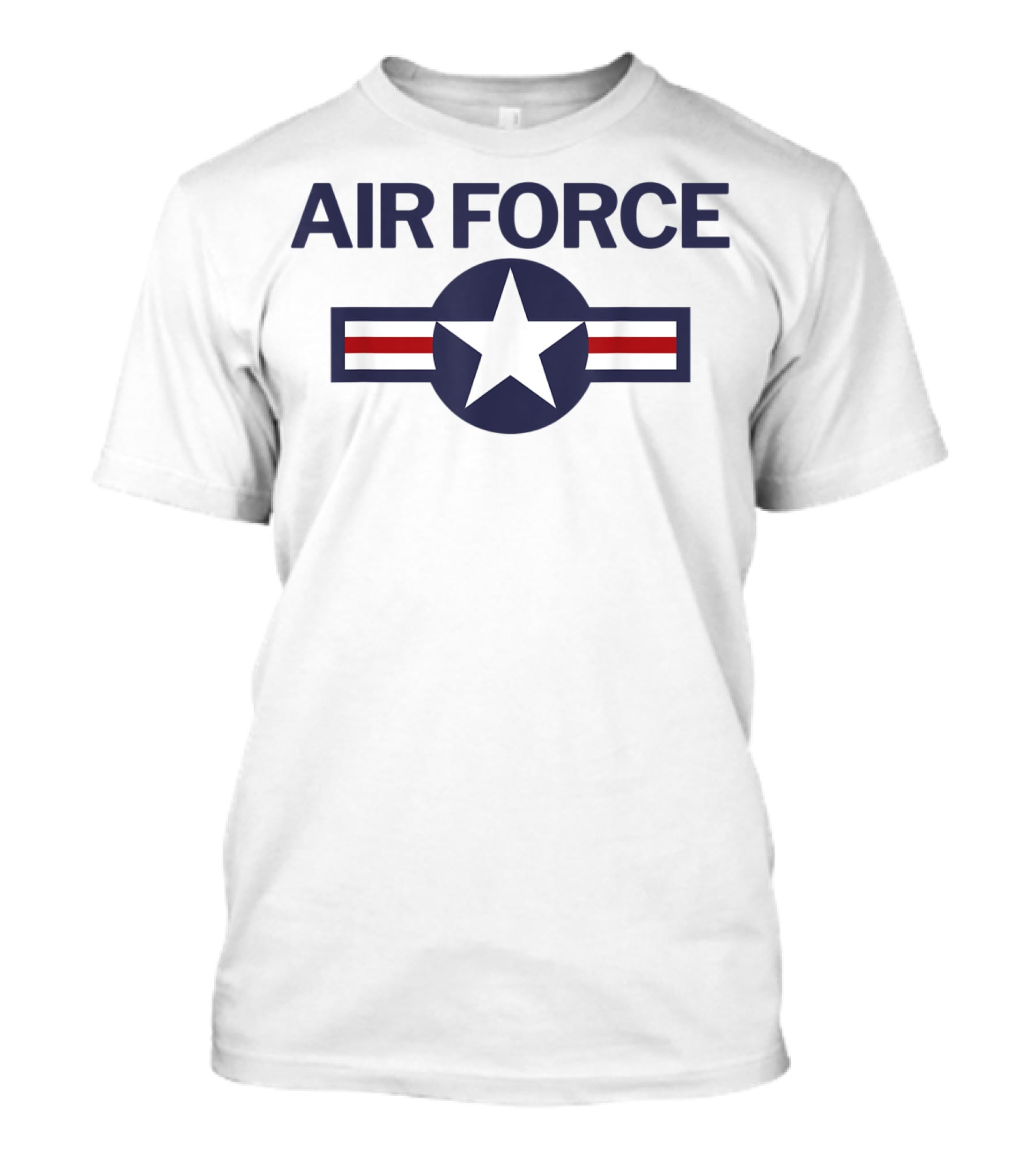Air Force Vintage Roundel Blue Star Emblem T-Shirt