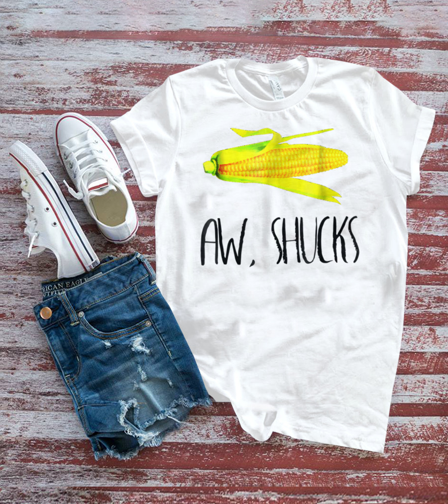 Aw Shucks Amaizing Pun Corn On The Cob T-Shirt